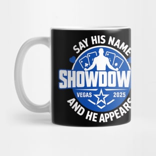 Say His Name Joe Hendry Showdown Vegas 2025 Wrestling Shirt Mug